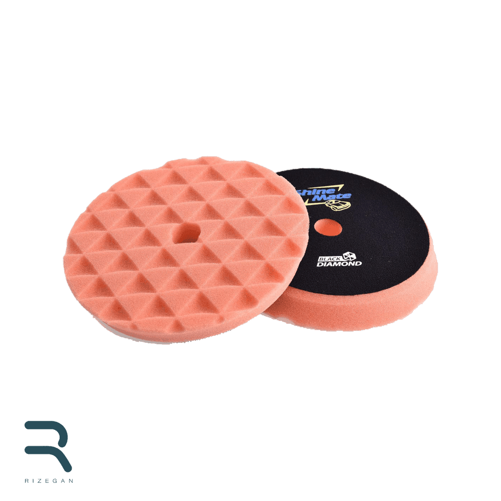 پد پولیش نرم چند منظوره دوکاره نارنجی شاین میت مدل ShineMate Multi Purpose Foam Pad 125mm