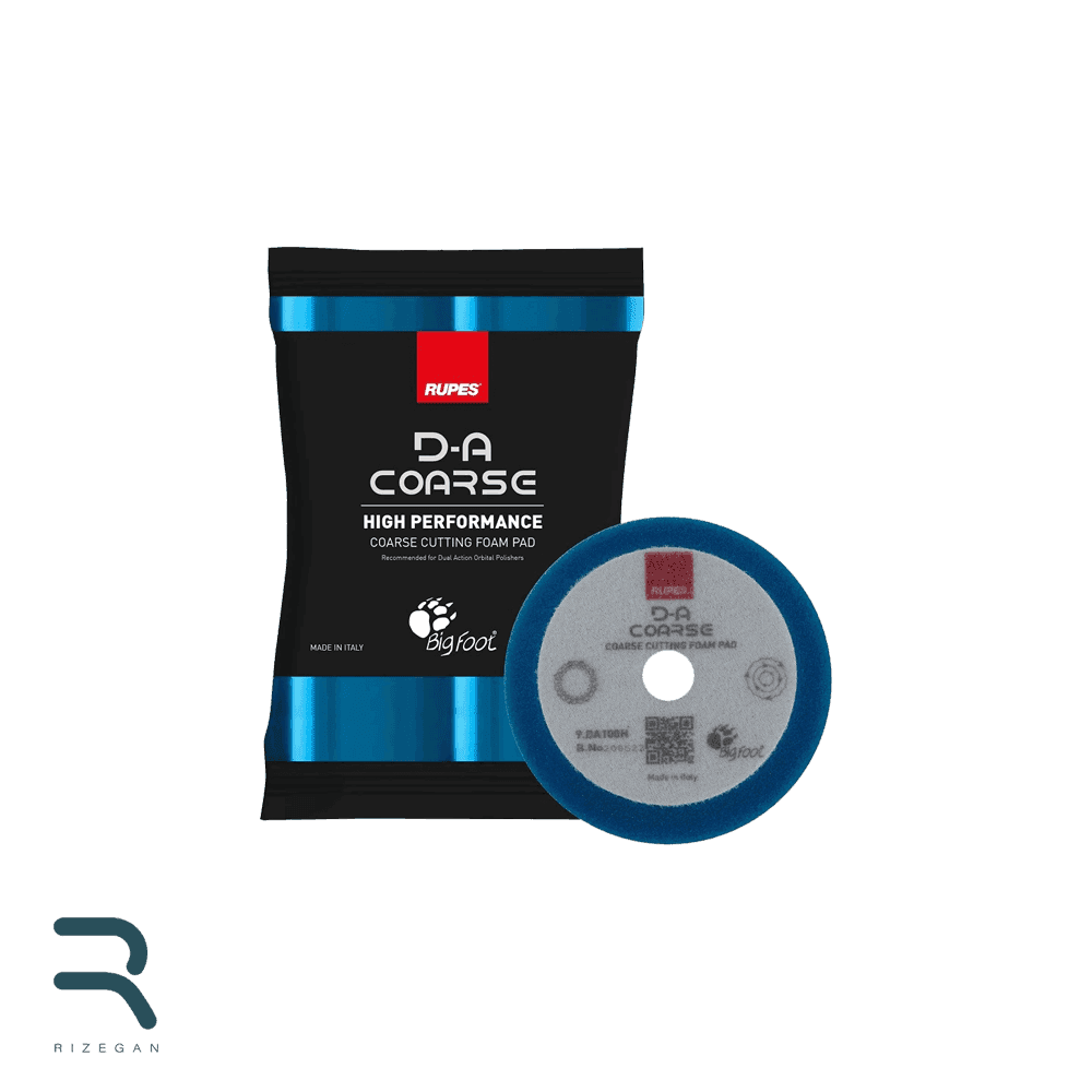 پد پولیش زبر روپس اوربیتال آبی 150 میلی متری RUPES D-A Coarse Foam Pad 180H — تصویر ۲