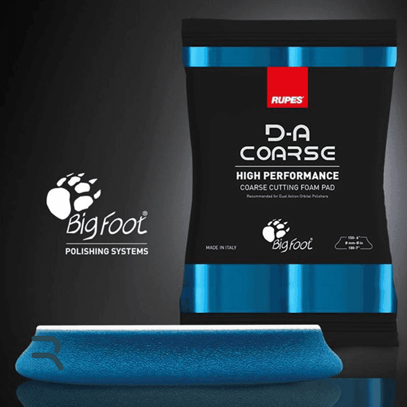 پد پولیش زبر روپس اوربیتال آبی 150 میلی متری RUPES D-A Coarse Foam Pad 180H — تصویر ۳