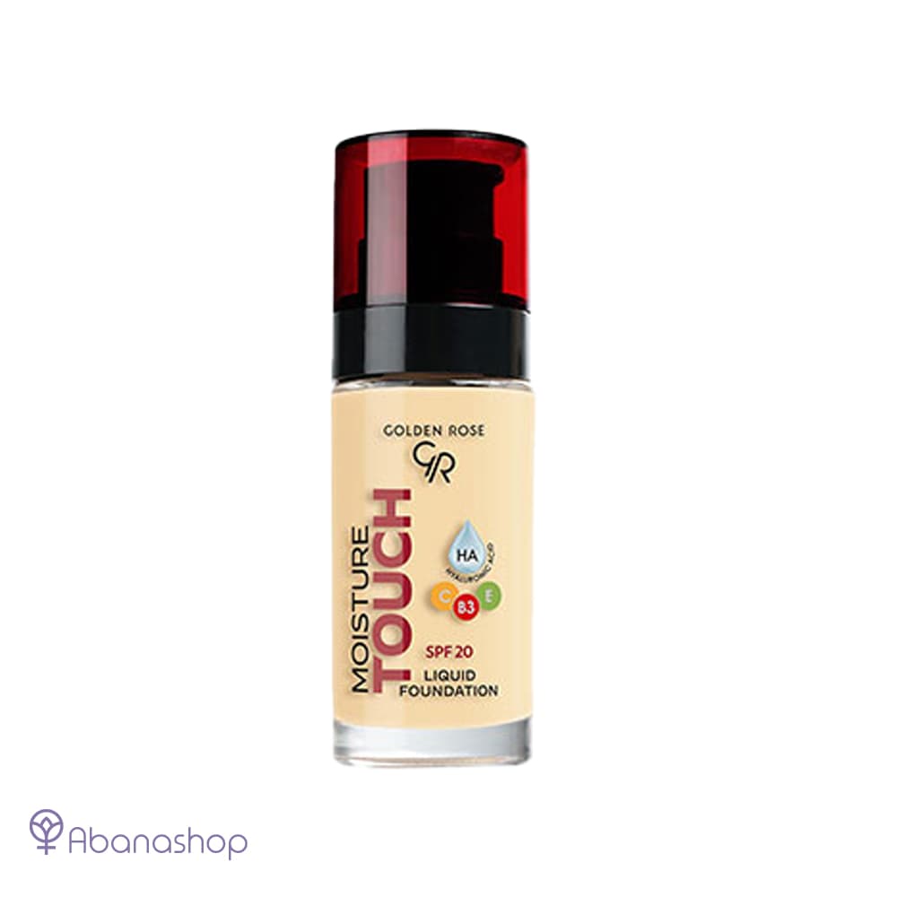 کرم پودر مویسچر تاچ با SPF 20 گلدن رز