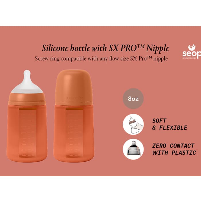 شیشه شیر تمام سیلیکونی 240میل سواوینکس Suavinex — تصویر ۱۱