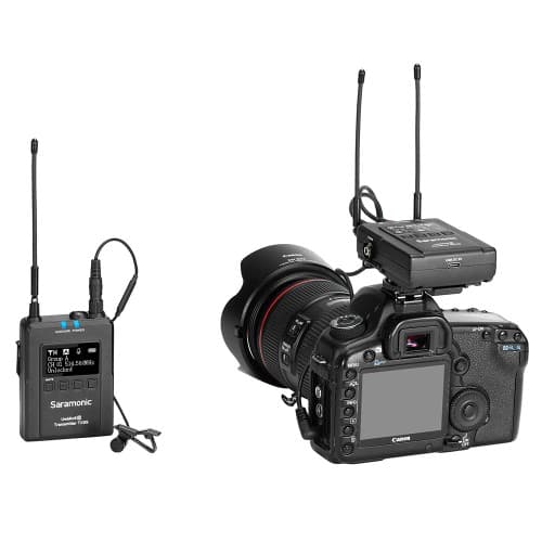 میکروفن بی سیم یقه ای سارامونیک Saramonic UwMic9s Kit1 — تصویر ۵