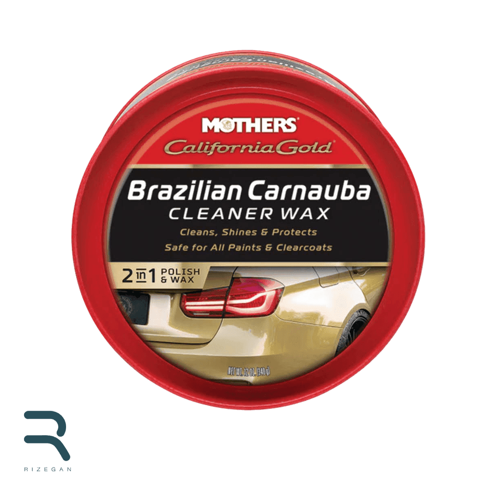 واکس کاسه ای کارناوبا مادرز برزیلین Mothers California Gold Brazilian Carnauba Cleaner Wax — تصویر ۲