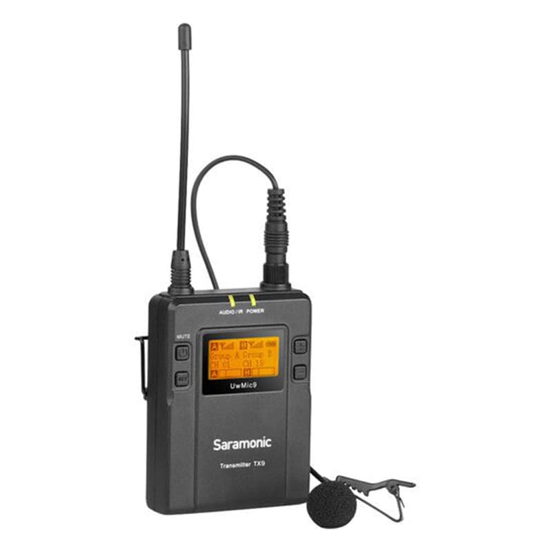 میکروفن بی سیم یقه ای Saramonic UwMic9 Kit1 — تصویر ۸