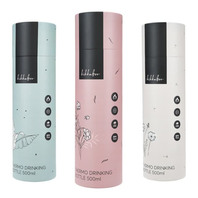 فلاسک استیل کیکابو مدل Flora kikkaboo