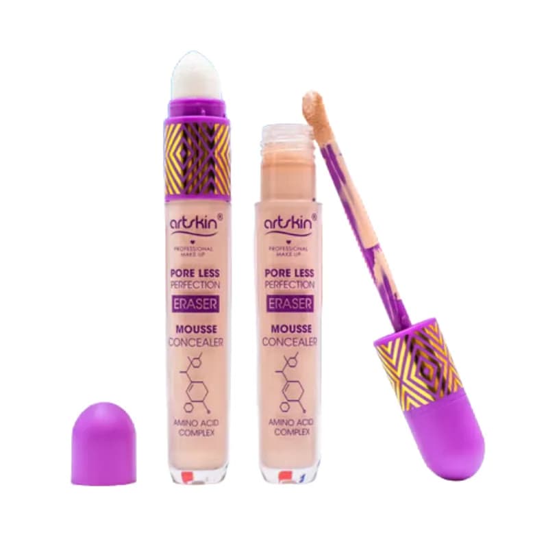 کانسیلر مایع پددار بنفش آرت اسکین مدل Eraser — تصویر ۳