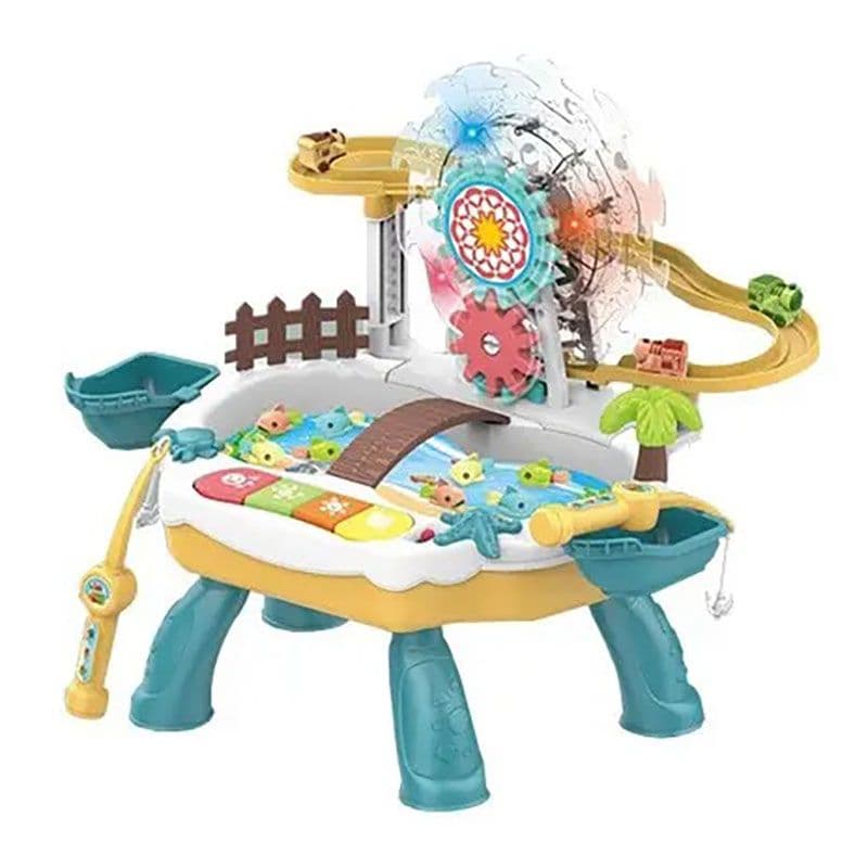 اسباب بازی ست ماهیگیری پایه دار با آب کد 53-668