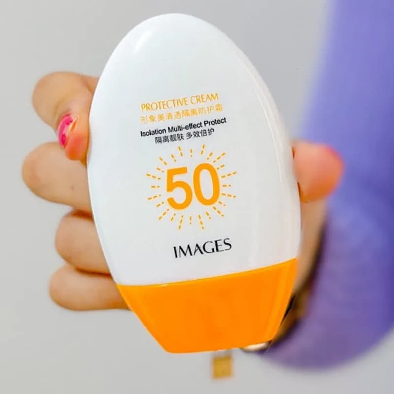 کرم ضد افتاب بی‌رنگ ایمیجز SPF50 حجم 45 میل — تصویر ۳