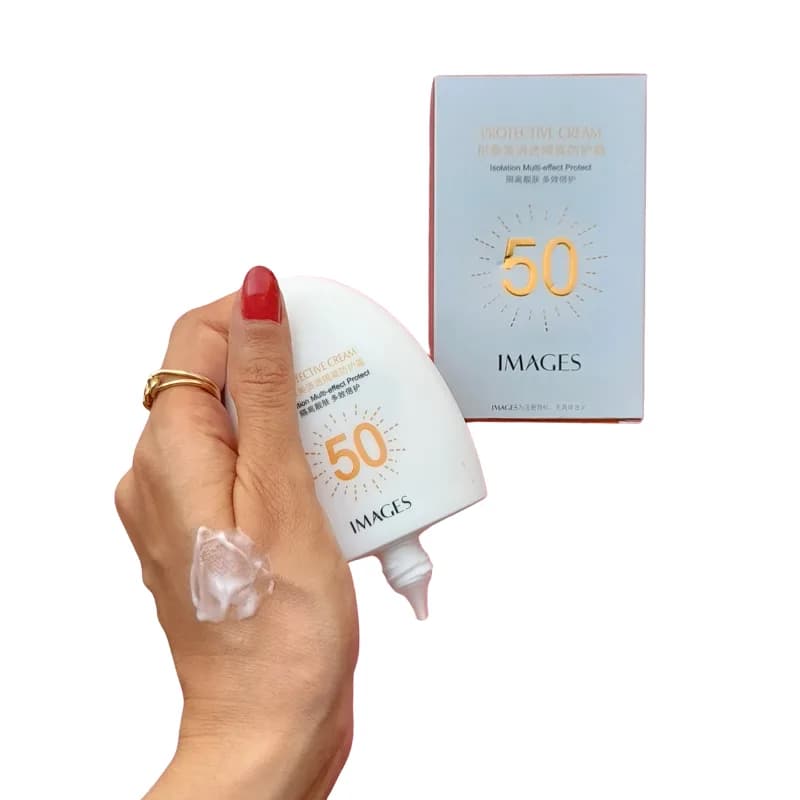 کرم ضد افتاب بی‌رنگ ایمیجز SPF50 حجم 45 میل — تصویر ۵
