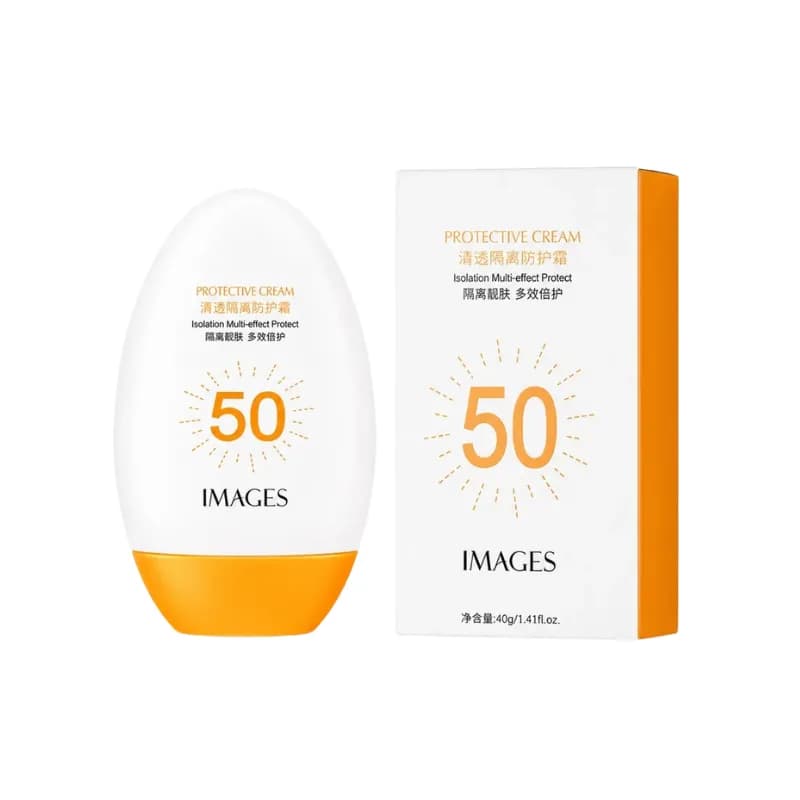 کرم ضد افتاب بی‌رنگ ایمیجز SPF50 حجم 45 میل