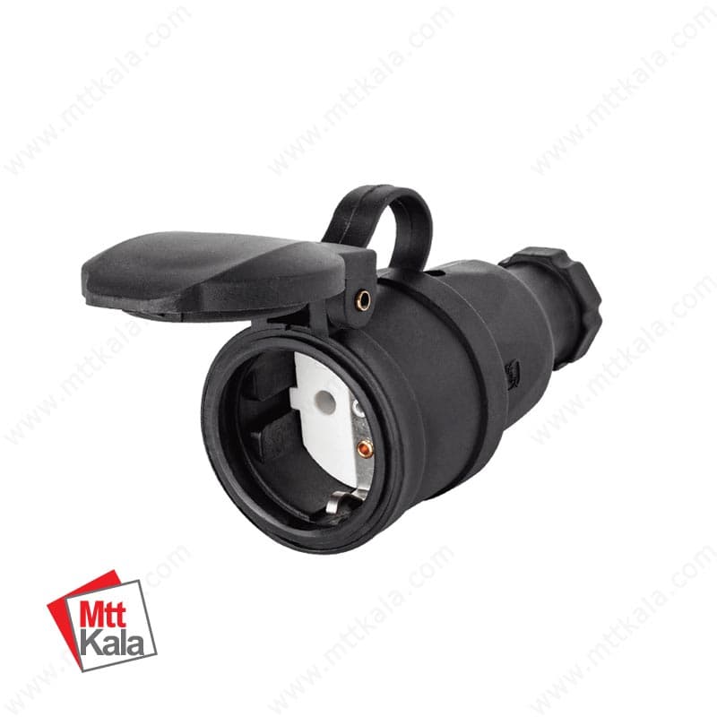 مادگی لاستیکی با درب فنری پارسا کد S30