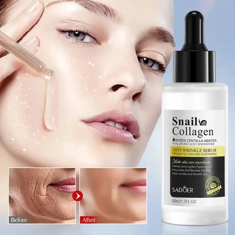 سرم کلاژن حلزون ضد چروک صورت سادور 50 میل — تصویر ۷