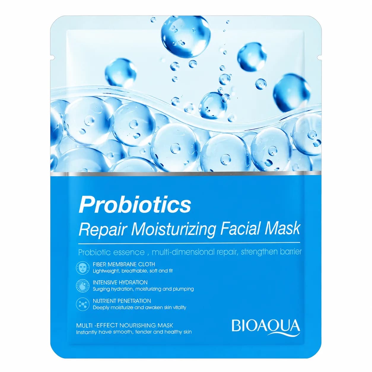 ماسک ورقه ای آبرسان صورت بیوآکوا Bioaqua مدل پروبیوتیک