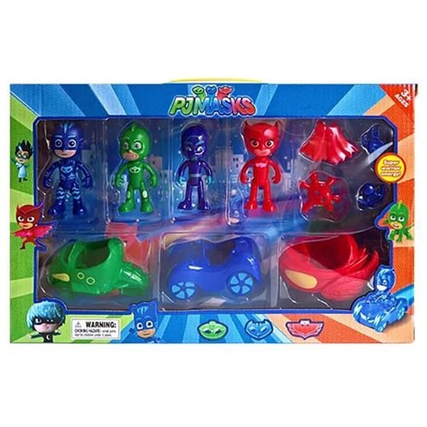 اکشن فیگور مدل PJ MASK کد 1137 بسته 4 عددی