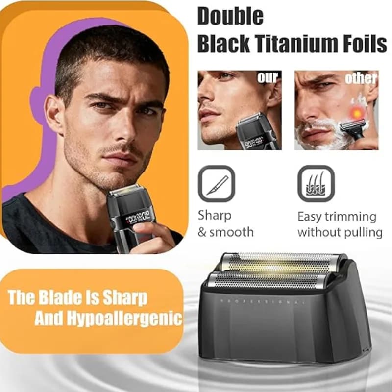 ماشین اصلاح صورت فویلی ضد آب وی جی آر V-308 — تصویر ۴