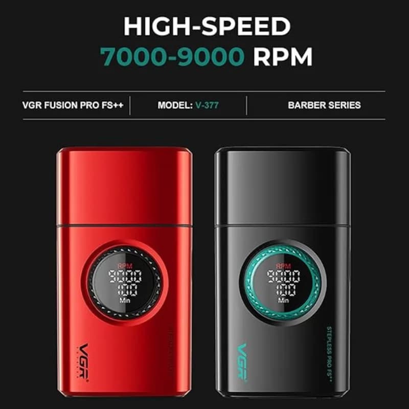 ماشین اصلاح صورت شارژی فویلی وی جی آر مدل V-377 — تصویر ۴
