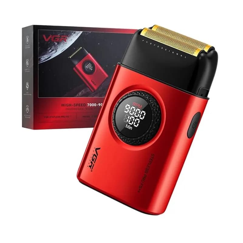 ماشین اصلاح صورت شارژی فویلی وی جی آر مدل V-377 — تصویر ۳