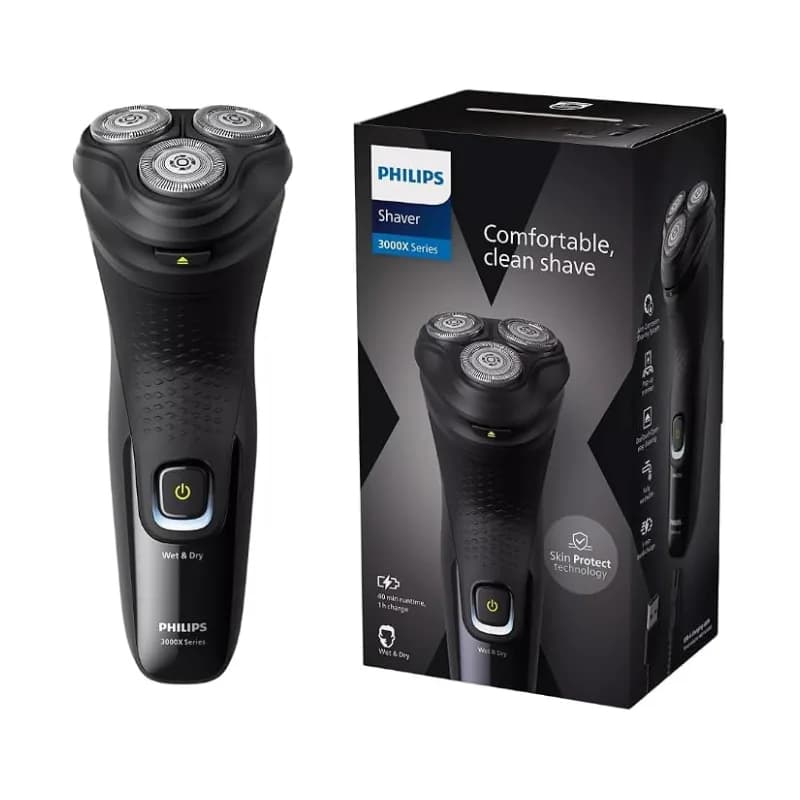 ماشین اصلاح صورت چرخشی مردانه فیلیپس مدل X3021/00 — تصویر ۳