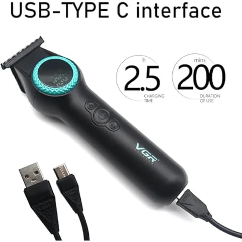 ماشین اصلاح خط زن مردانه وی جی آر مدل V-990 — تصویر ۵