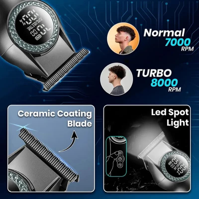ماشین اصلاح خط زن مردانه وی جی آر مدل V-990 — تصویر ۹