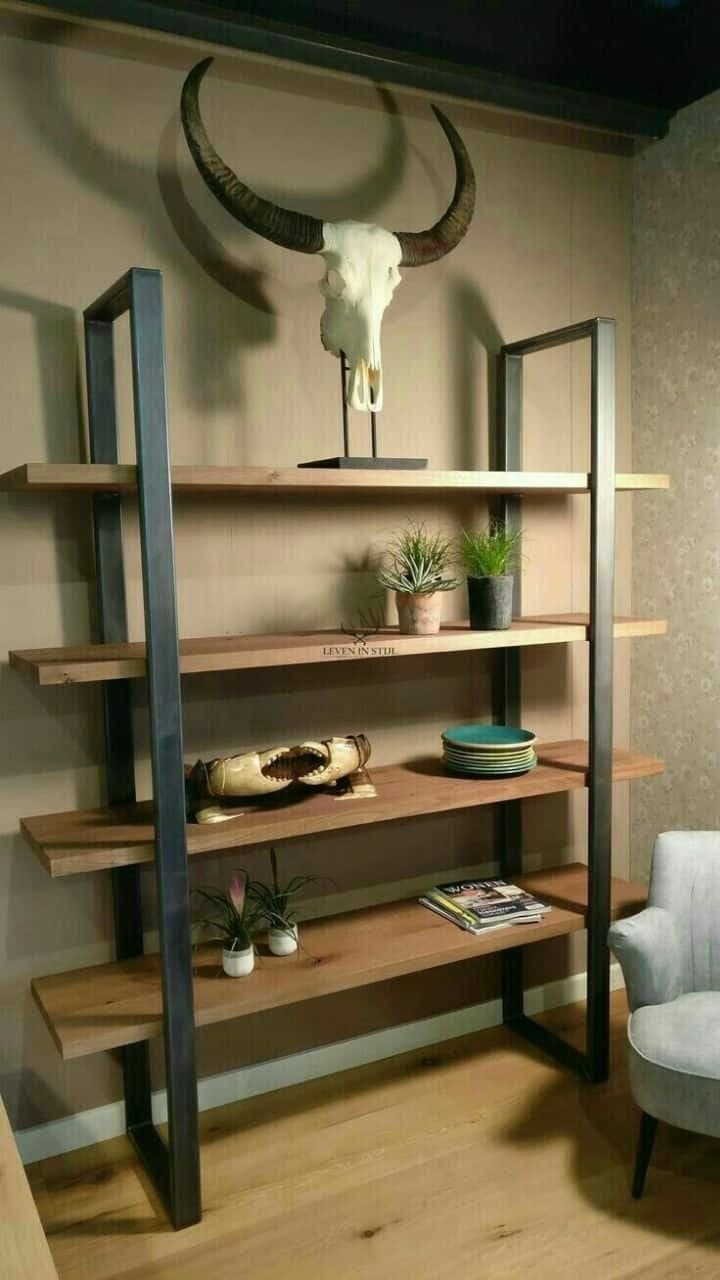 دیوایدر دکوراتیو چوب و فلز کد روستیک 8640