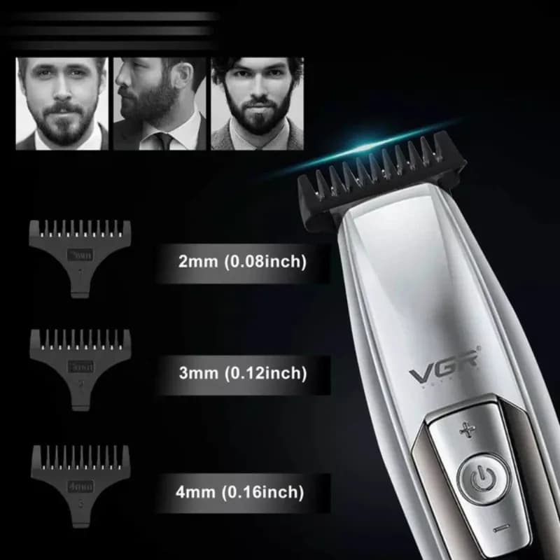 ماشین اصلاح خط زن شارژی مردانه وی جی آر مدل V-970 — تصویر ۵