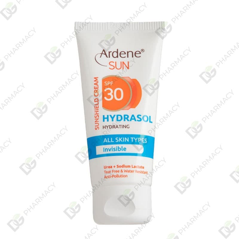 کرم ضد آفتاب SPF30 بدون رنگ با خاصیت مرطوب کنندگی مناسب انواع پوست