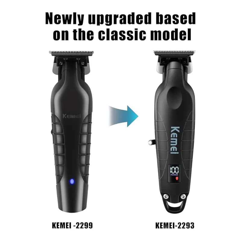 ماشین اصلاح خط زن شارژی مردانه کیمی مدل KM-2293 — تصویر ۷