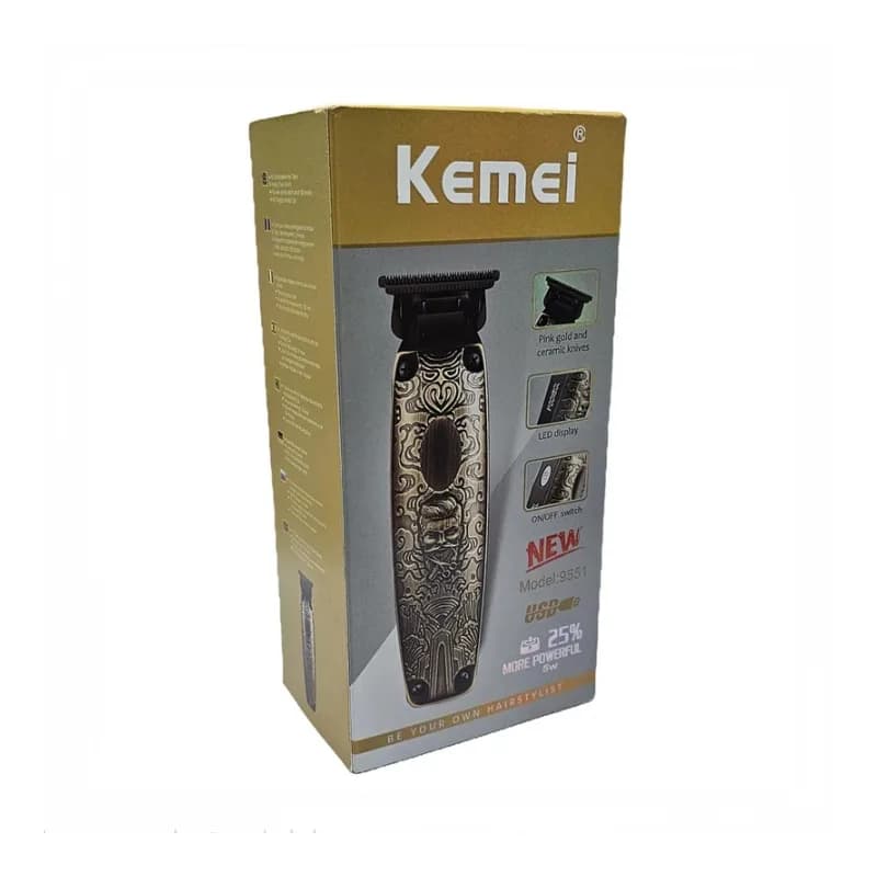 ماشین اصلاح خط زن شارژی مردانه کیمی مدل 9551 — تصویر ۵