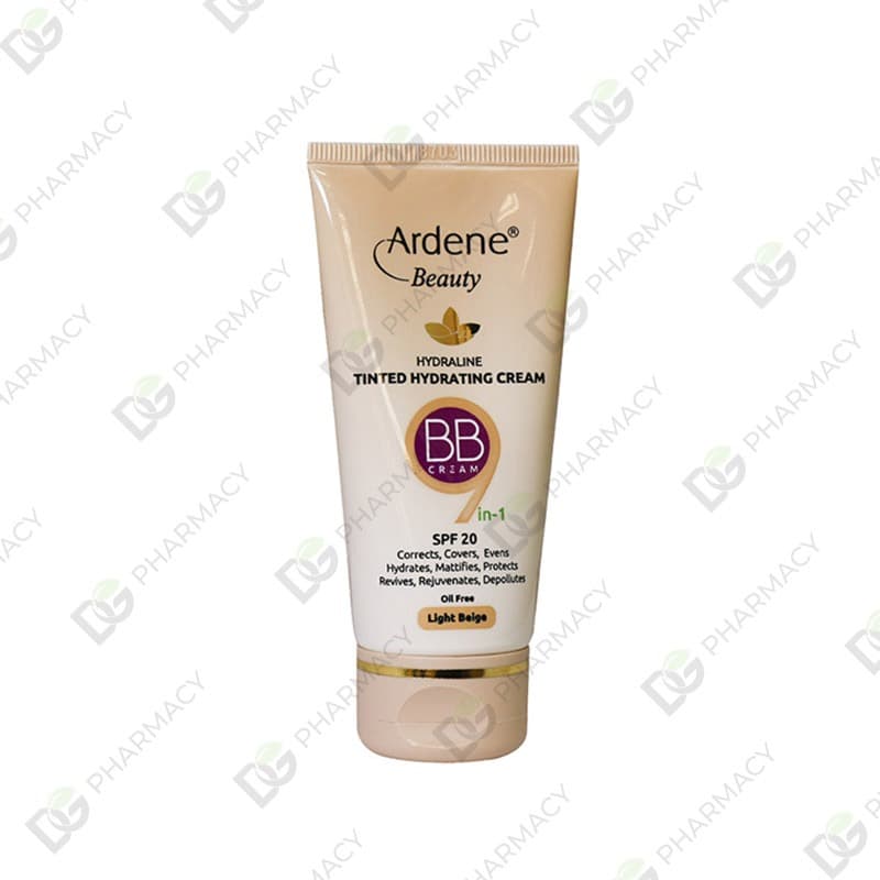 کرم رطوبت رسان رنگی بژ روشن Spf۲۰ آردن