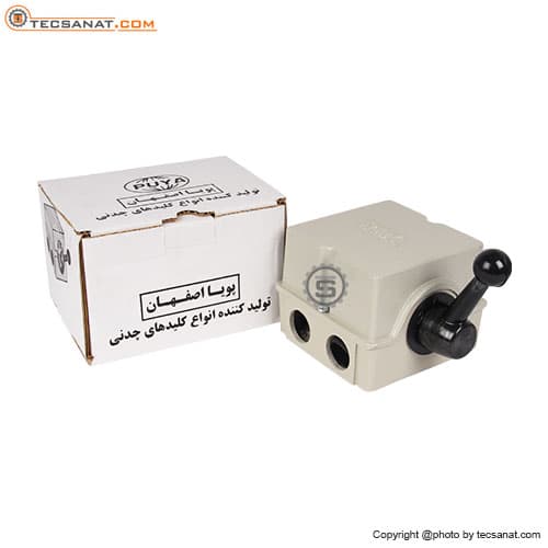 کلید چدنی 25 آمپر دو طرفه سه فاز پویا (بالابر)
