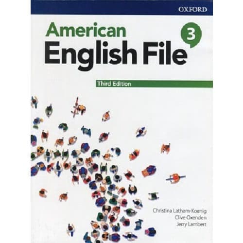 کتاب American English File 3 + workbook