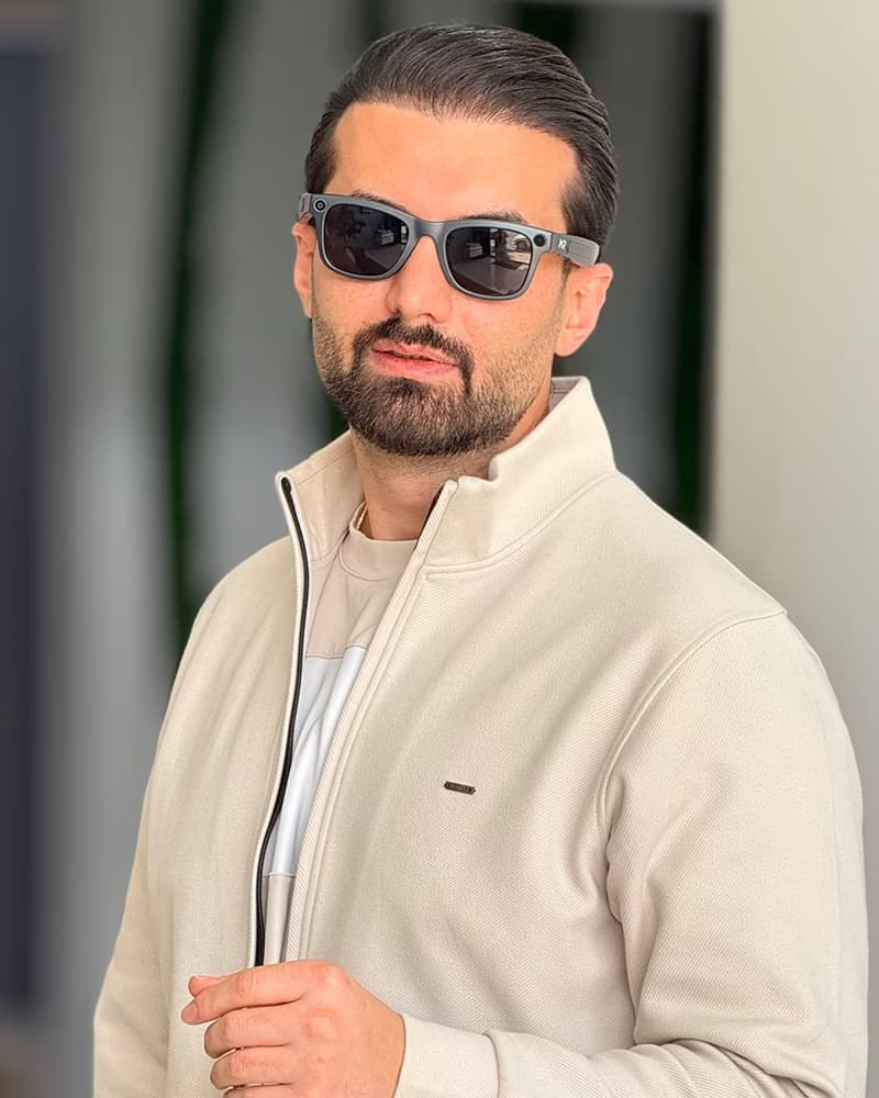 عینک آفتابی اسپرت هوشمند میرا مدل MIRA SMART GLASSES AG01 — تصویر ۳