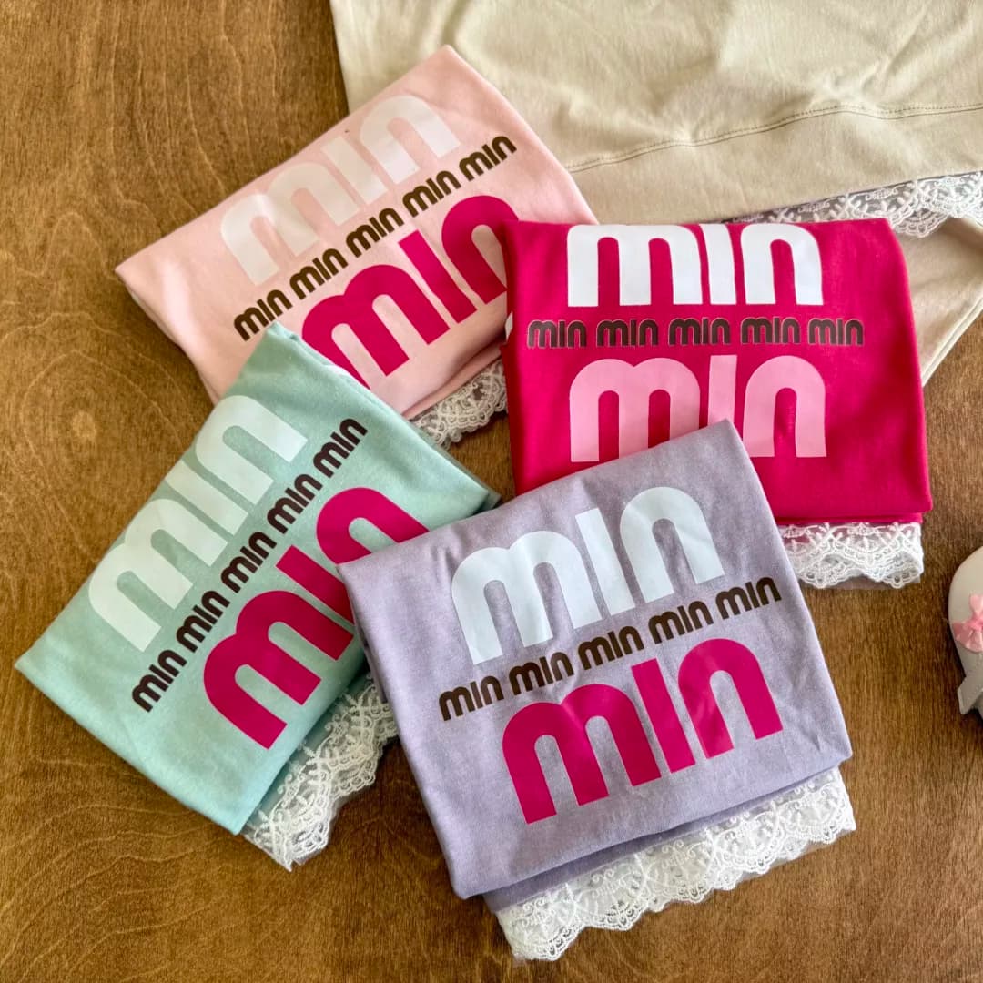 تیشرت شلوارک min min سایز 40 تا 55 کد 6129 — تصویر ۳