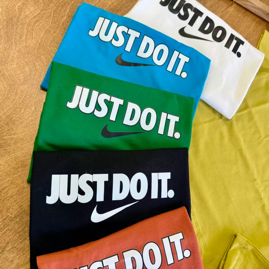 تیشرت تک نایک just do it سایز 50،55 کد 6124 — تصویر ۳