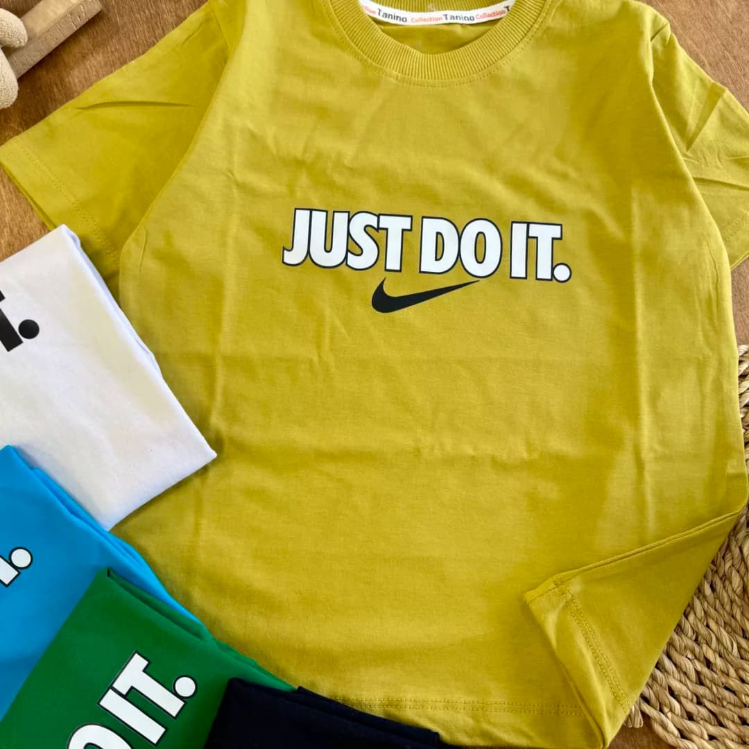 تیشرت تک نایک just do it سایز 50،55 کد 6124 — تصویر ۲