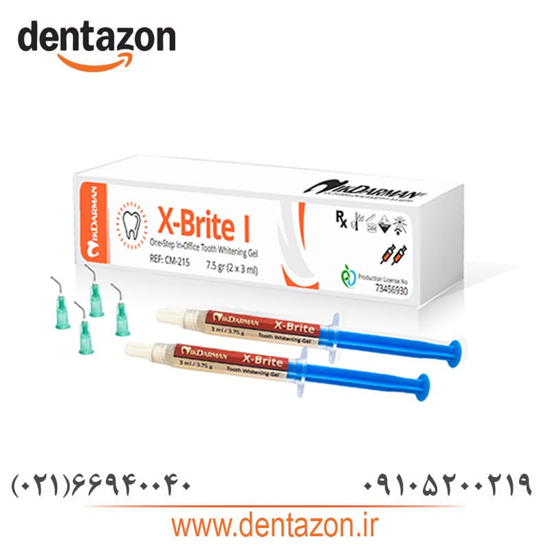 ژل سفیدکننده دندان بلیچینگ (آفیس) نیک درمان/ X-Brite I