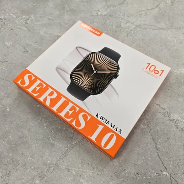 ساعت هوشمند KEQIWEAR مدل KW35 MAX با 10 مدل بند و قابلیت اتصال به گوشی — تصویر ۴