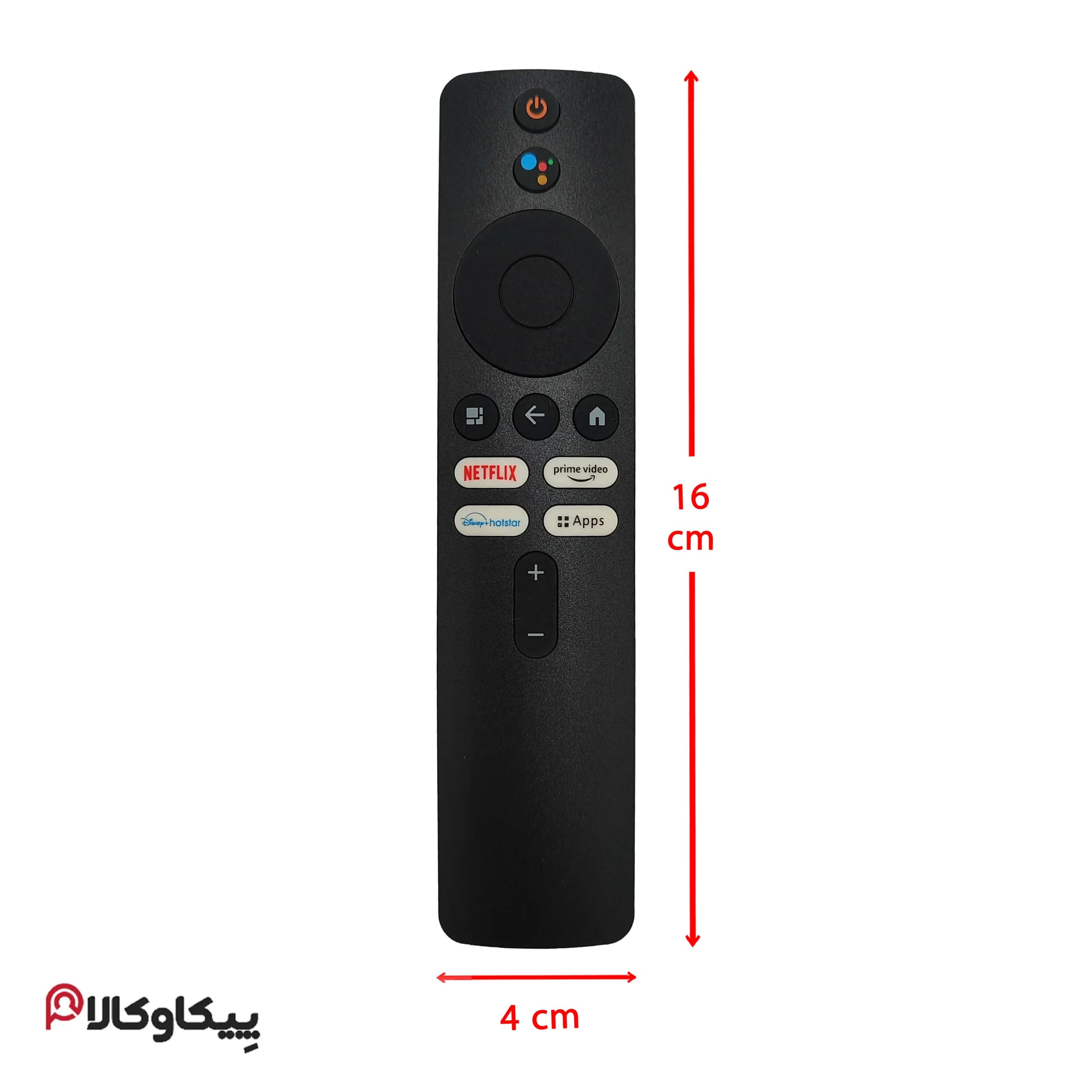 کنترل تلویزیون شیائومی XIAOMI کوتاه پرایم سفید کوتاه 4 نت — تصویر ۲