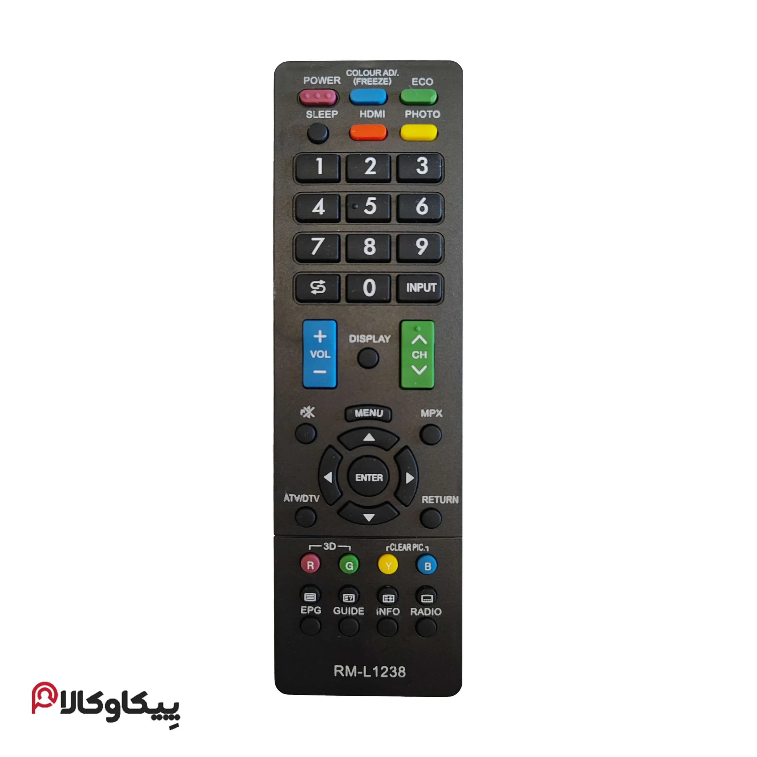 کنترل تلویزیون شارپ SHARP 1238
