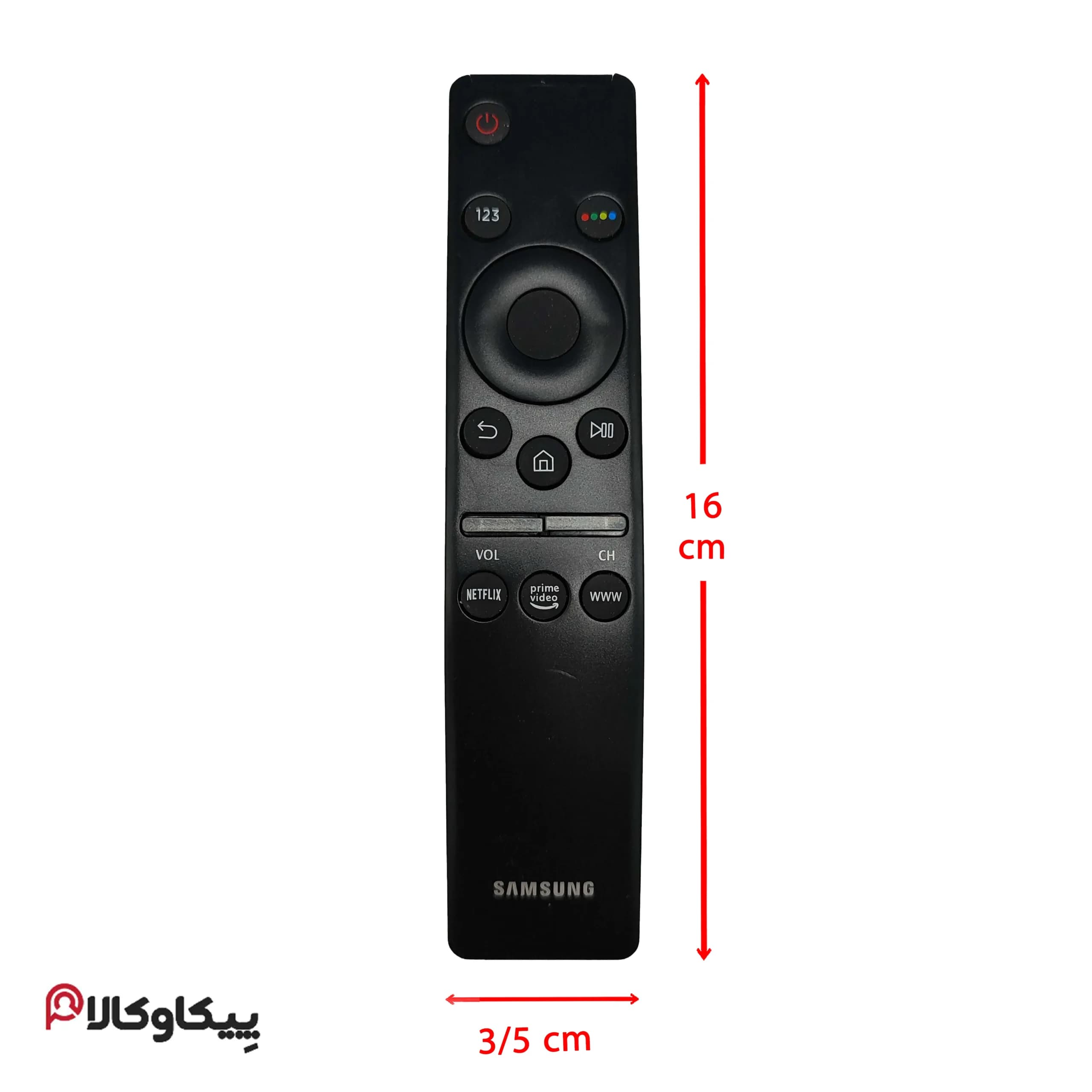کنترل تلویزیون سامسونگ SAMSUNG موس دار بدون ویس نت دار — تصویر ۲