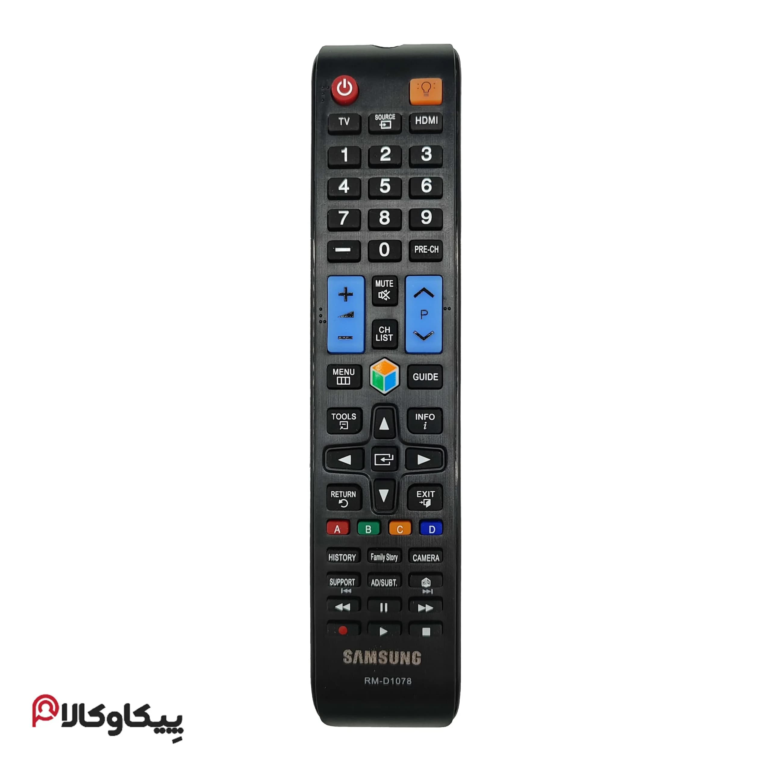 کنترل تلویزیون سامسونگ 1078 SAMSUNG میکروسوئیچی