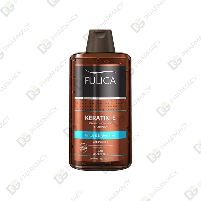 شامپو تقویت کننده و ترمیم کننده موی سر حاوی کراتین و روغن آرگان فولیکا