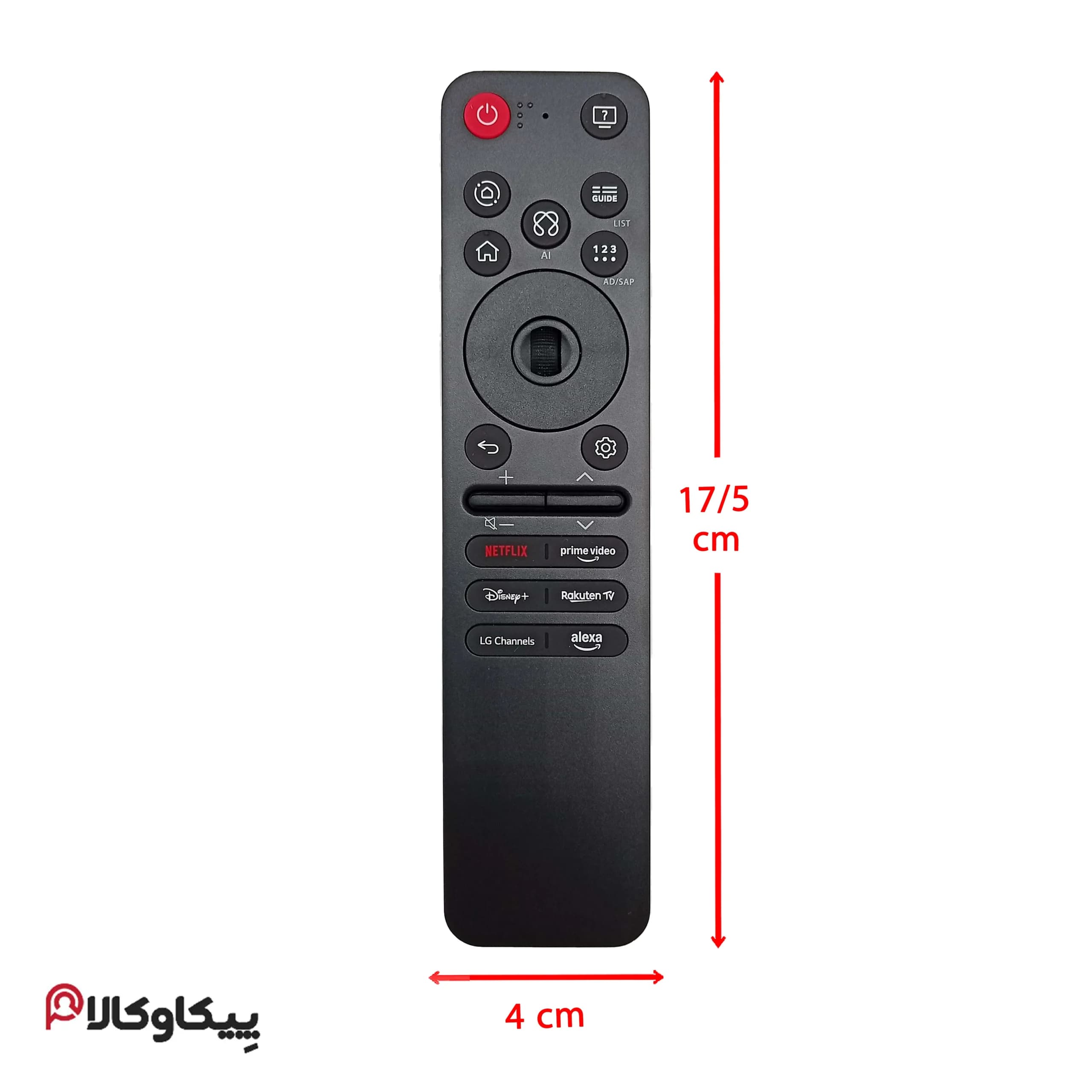 کنترل تلویزیون ال جي LG MR 25 — تصویر ۲