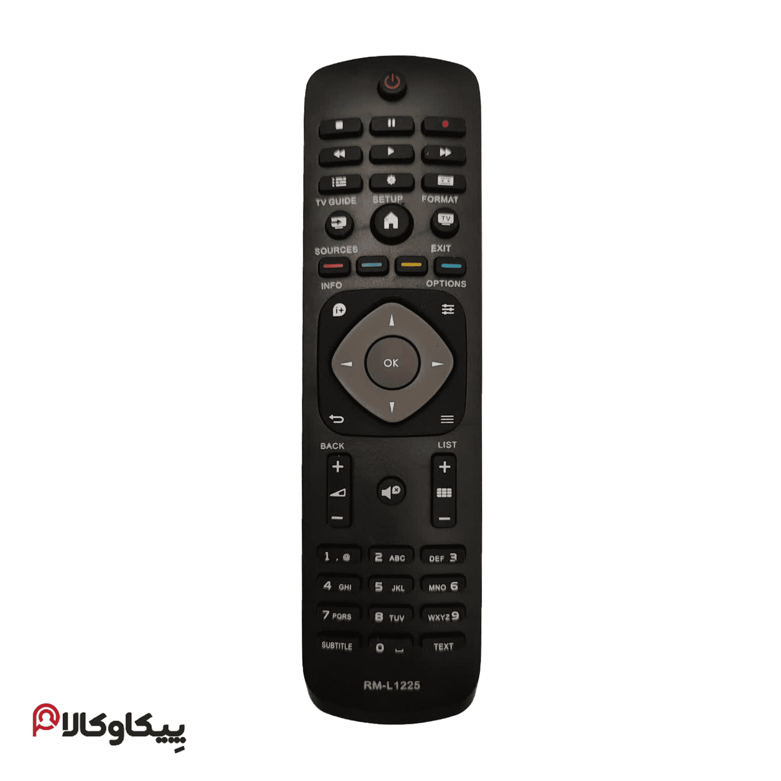 کنترل تلویزیون فیلیپس کوتاه 1225 PHILIPS