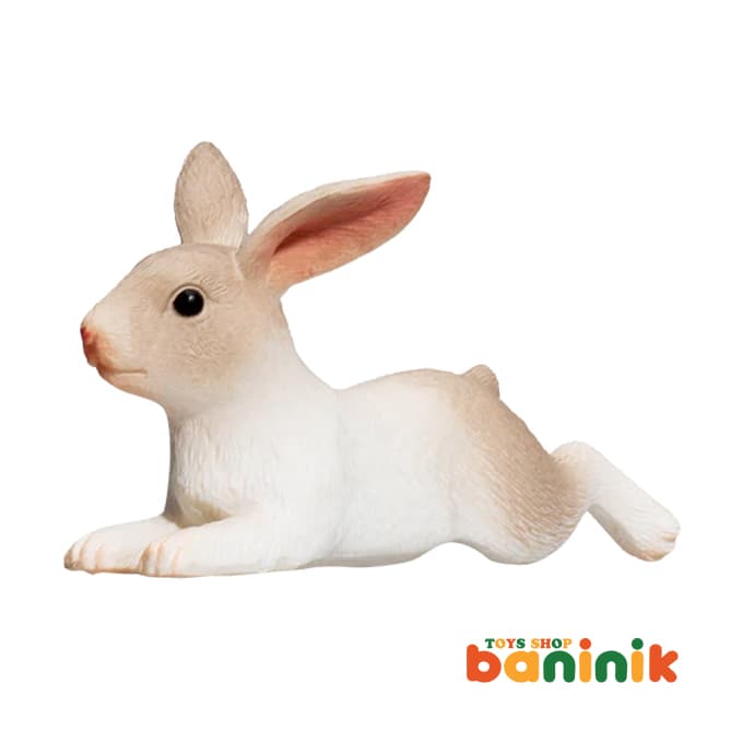 فیگور حیوانات موجو سری خرگوش دراز کشیده Mojo Rabbit lying down Figure