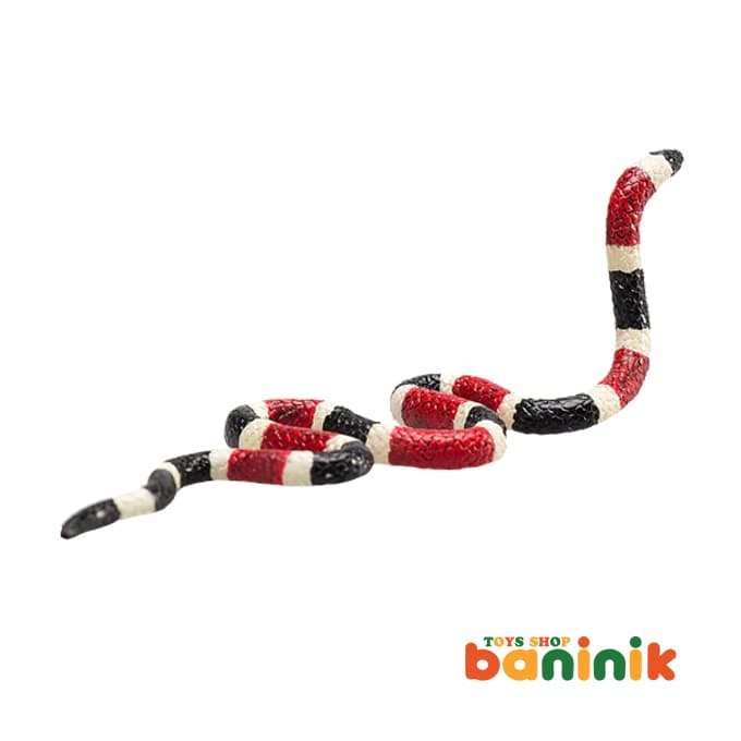 فیگور حیوانات موجو سری مار مرجانی Mojo Coral Snake Figure — تصویر ۵