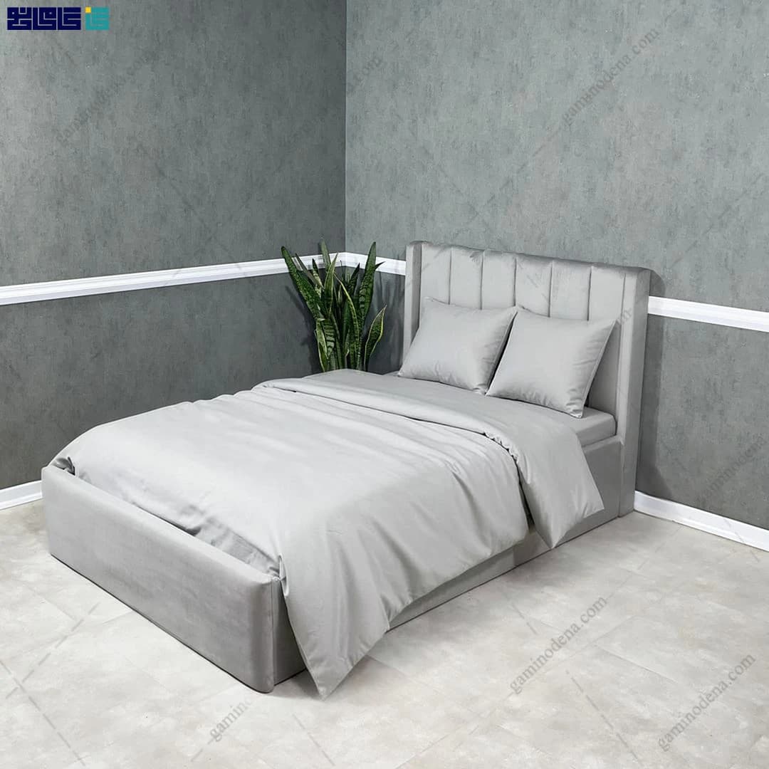 تخت خواب پارچه ای شوپارد 120