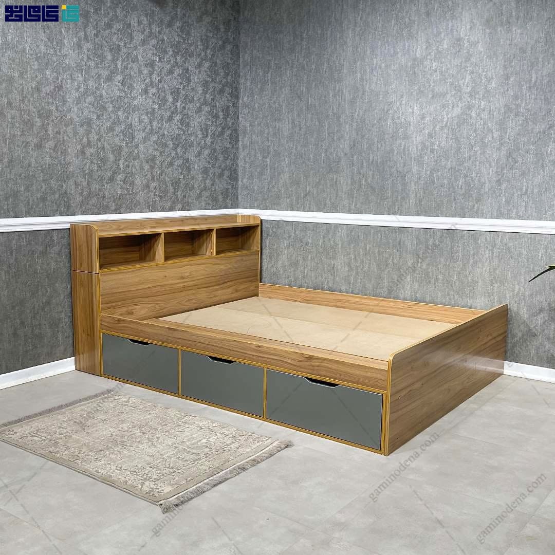 تخت خواب مدرن پسرانه اسپرت کیوان دو نفره