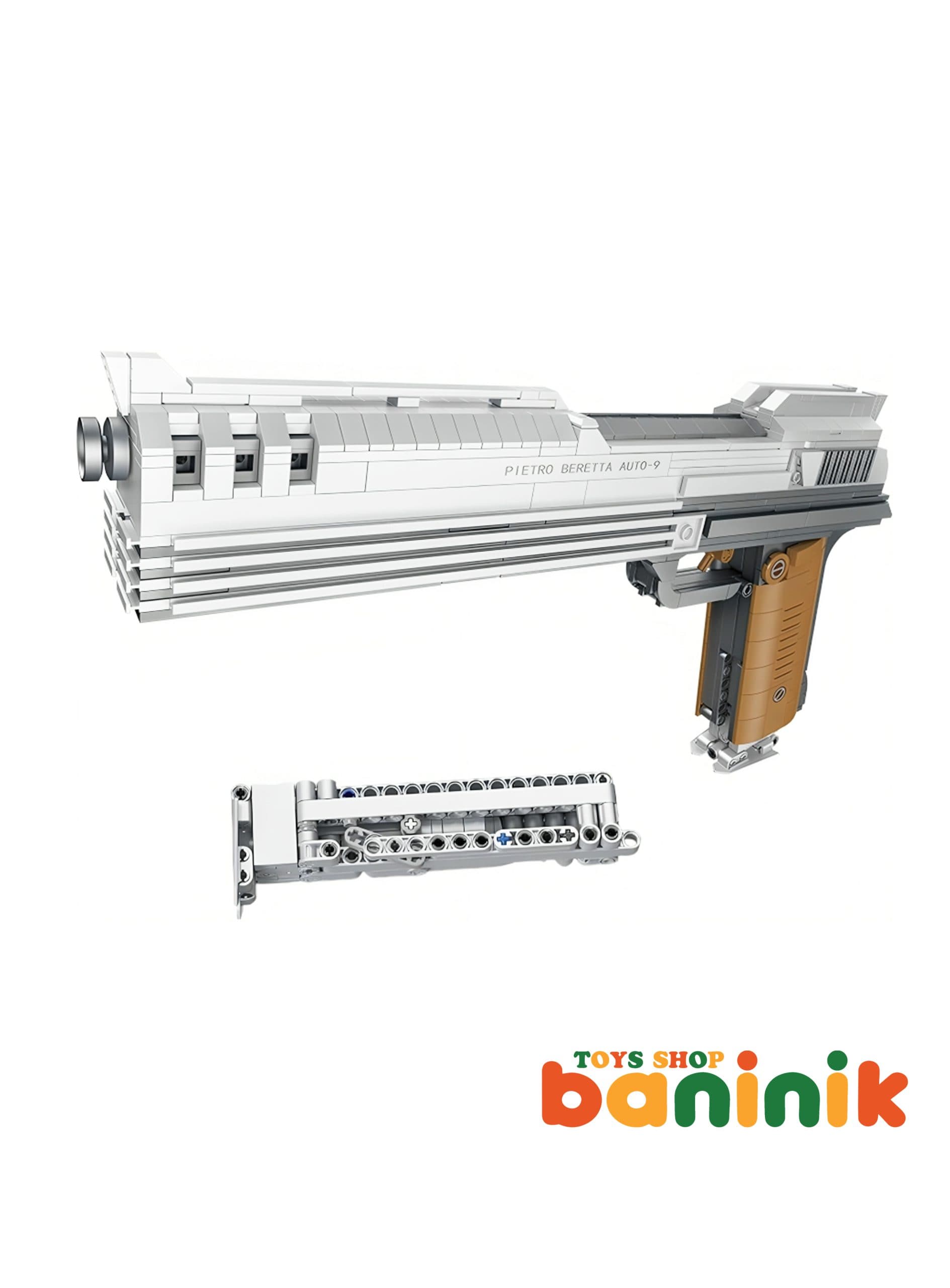 لگو تفنگ کلت مدل AUTO-9 برند JIE STAR